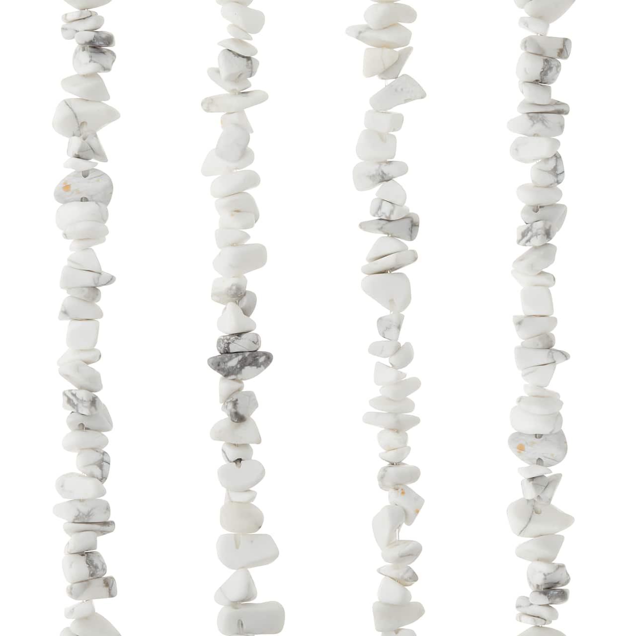 12 Pack: Matte Howlite Chip Beads by Bead Landing™